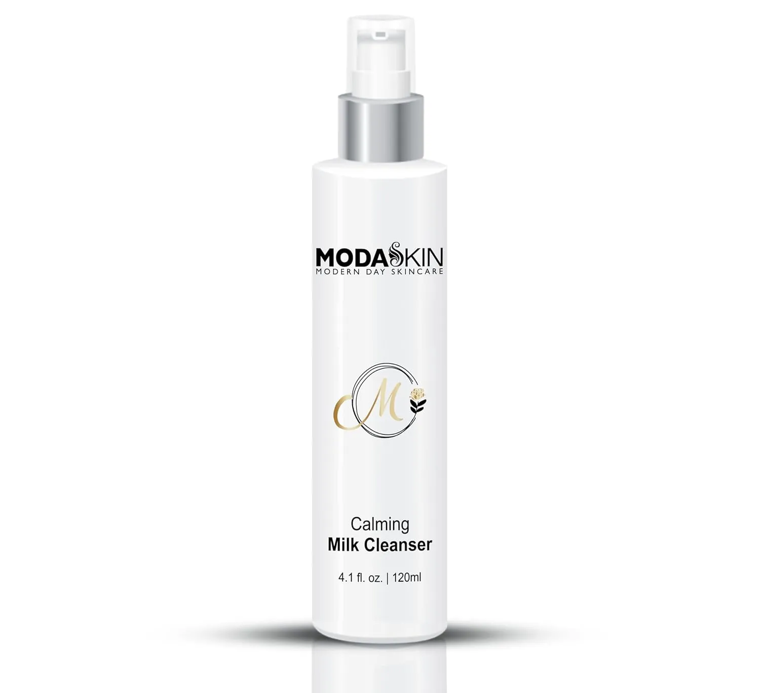 Calming Milk Facial Cleanser for all skin types with Chamomile Extract, Antioxidant & Coconut Oil that helps the Skin Generate & Tighten Spores 120 ml
