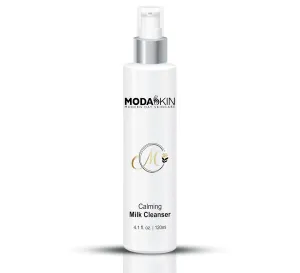 Calming Milk Facial Cleanser for all skin types with Chamomile Extract, Antioxidant & Coconut Oil that helps the Skin Generate & Tighten Spores 120 ml