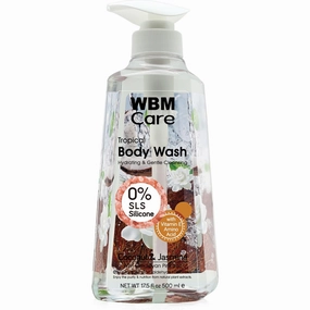Care Skin Care Shower Gel, For All Skin Types, Calming & Relaxing with Coconut and Jasmine Extracts, Deep Nourishing & Moisturizing, Body Wash, 17.5 Oz / 500ml