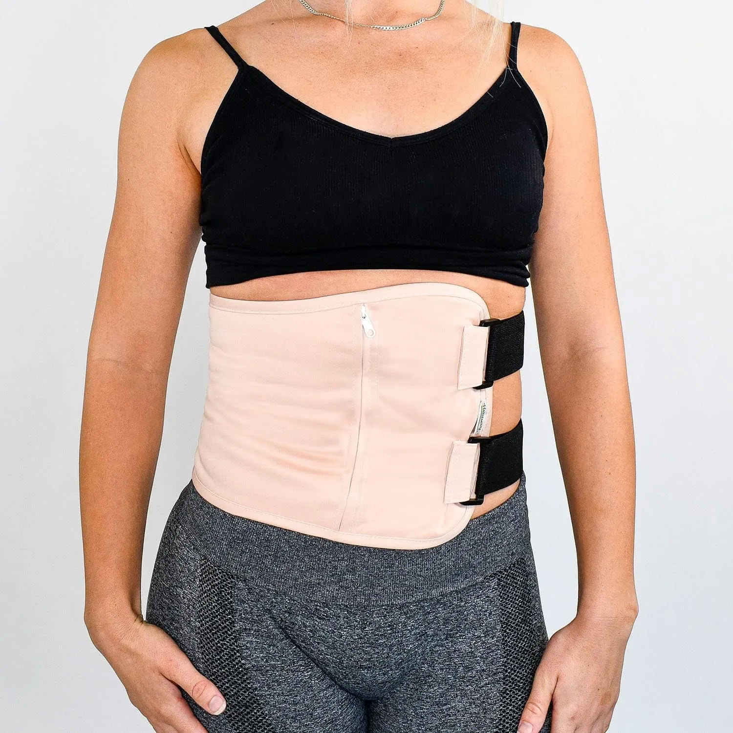 Castor Oil Pack Compress - Castor Oil Wrap for Liver Detox and Cleansing with Extra Pouch for Ice or Heating Pad - Soft Cotton, Reusable and Mess-Free (Castor Oil Not Included)