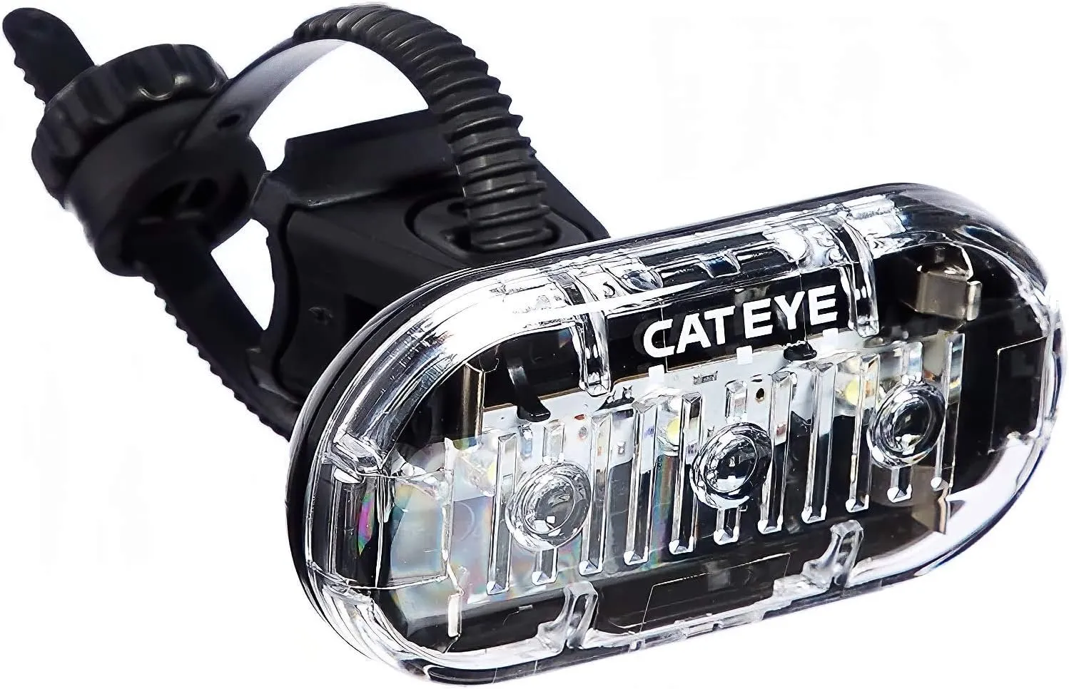 CATEYE Omni 3 Bike Safety Light – IPX4 Waterproof 3 LED Safety Light with 360° Visibility, Multiple Flashing Modes, AAA Battery, 200  Hour Runtime, Fits Road, Urban, MTB & Kids Bikes