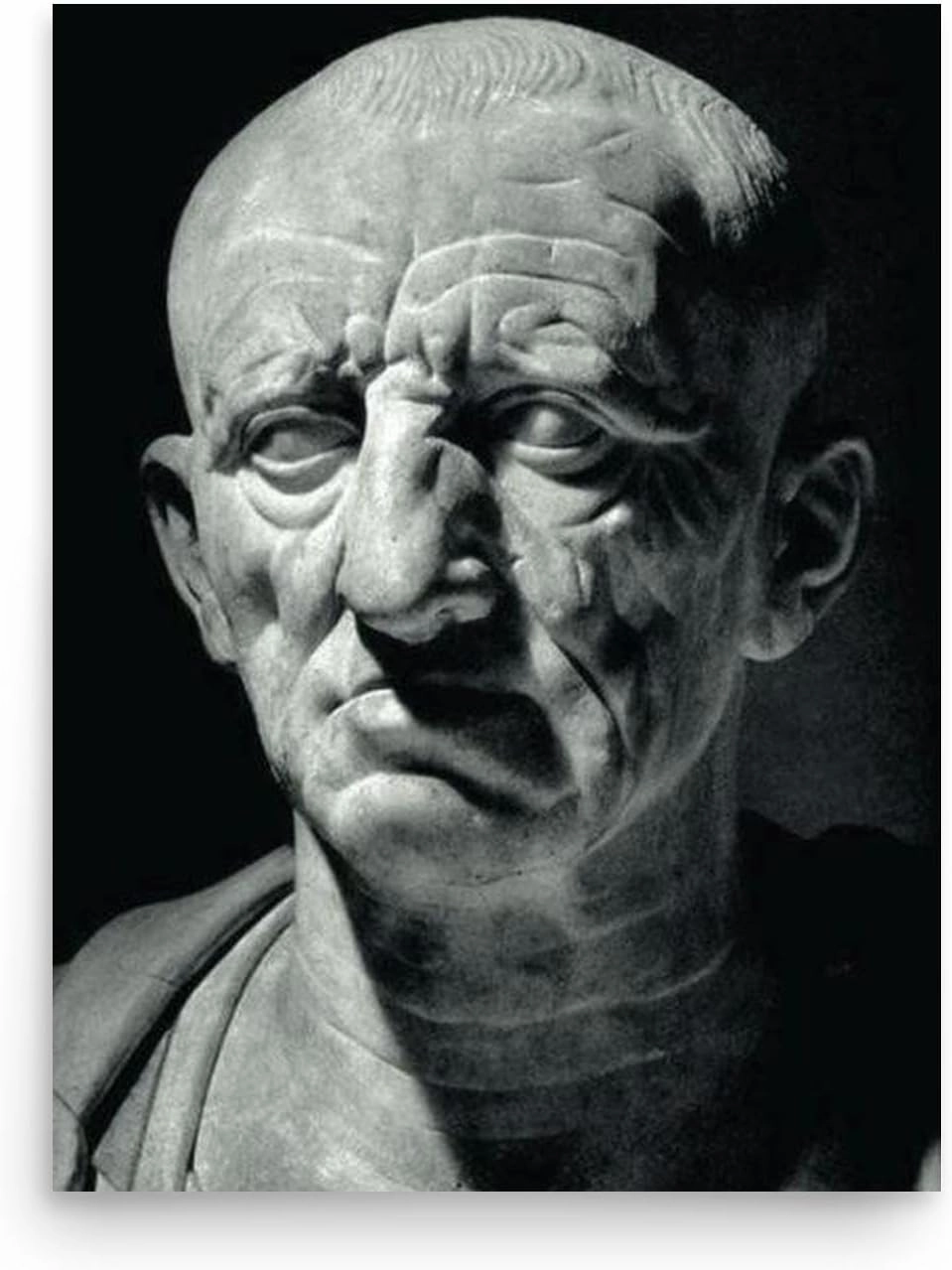 Cato the Elder Poster Print - Wall Art for Home Decor Office Living Room Bedroom, No Frame, 12x16 inches