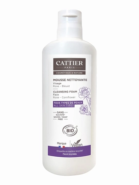Cattier Nuage Céleste Cleansing Foam for the Face 150ml