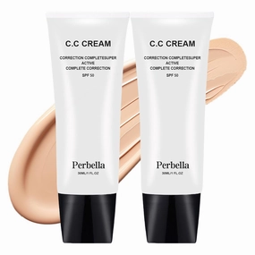 CC Cream for Older Women, 2025 New CC Cream with Spf 50 Self Adjusting for Mature Skin