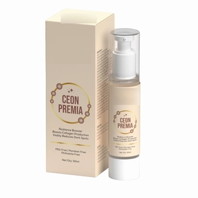 Ce.on Premia Radiant Glow Vitamin C Brightening Cream | Cream For Skin | Brightening, Oil Free & Lightweight, Fragrance-Free, All Skin Types, For Women & Men