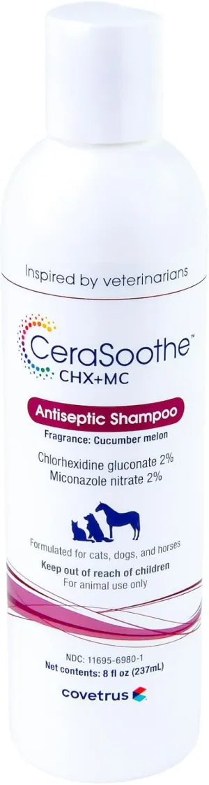 CeraSoothe® CHX MC Antiseptic Shampoo 8oz