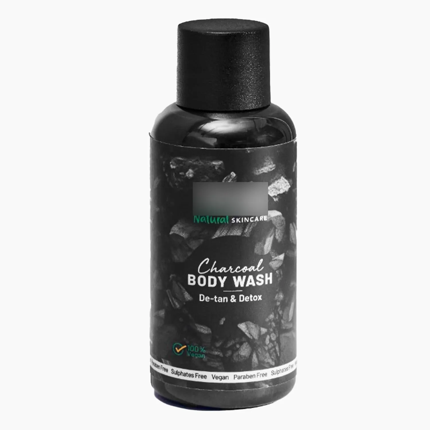 Charcoal Body Wash | Deep Cleansing & Detoxifying | Removes Dirt, Oil & Impurities | Enriched with Activated Charcoal |100% Pure & Natural Ingredients | Suitable for All Skin Types | 50ml