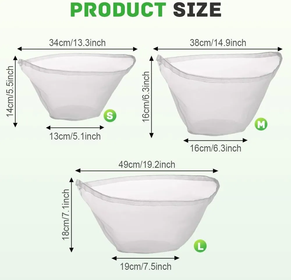 Cheese Cloths, 2025 New Upgrade Cheese Cloth Bag for Straining, Cheesecloths Nut Milk Bag Reusable, Cheesecloth for Straining, Dumpling Fillings, Juicing and Cooking (19.29 inch-3pcs)