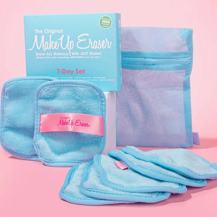 Chill Blue 7-Day MakeUp Eraser Set