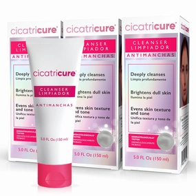 Cicatricure Antimanchas Face Wash, AHA & PHA Facial Cleanser, Deeply Cleanses, Exfoliates & Helps Brighten Dull Skin, Lactic & Salicylic Acid Face Wash, Paraben & Sulfate Free - 5 Fl. Oz. (Pack of 3)…