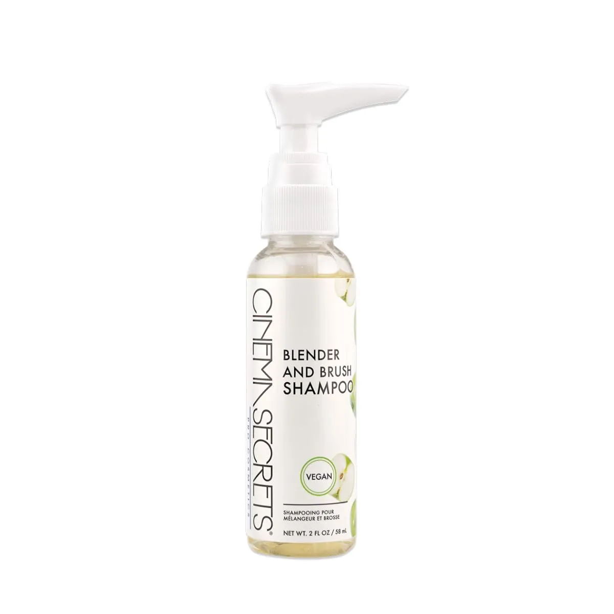 Cinema Secrets Vegan Makeup Brush Cleaner - Sponge & Makeup Brush Shampoo for Deep Cleansing - Removes Build-Up & Stains - Gentle & Cruelty-Free Beauty Tools Accessories