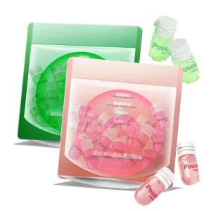 Cisto Cleansing Oil Mini, Natural Makeup Remover Oil, 20pcs Portable Makeup Remover Oil, Nourishing and Gentle Cleansing Oil for All Skin Types,Travel-Friendly (Rose Camellia)