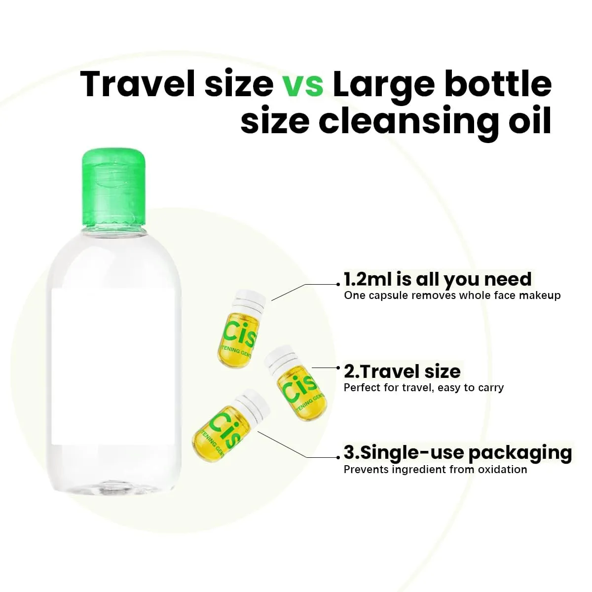 Cistto Natural Cleansing Oil (1, Green)