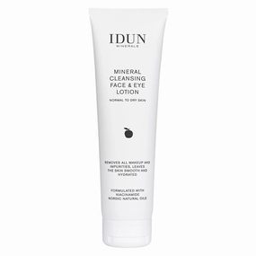Cleansing Face and Eye Lotion - Emulsion Based Wash - Removes Dirt and Waterproof Makeup - Recommended for Dry and Mature Skin - 100 Percent Vegan, Contains Canola and Oat Oil - 5.07 oz