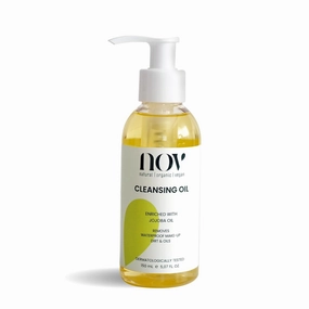 Cleansing Oil - Facial Cleanser for Waterproof Make-Up - Non-Greasy Face Cleanser With Sweet Almond Oil for Hydration - All Skin Types - 5.07 oz