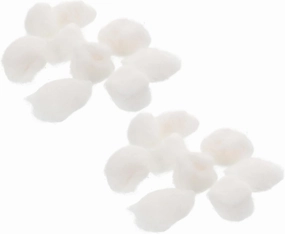 CLISPEED 500g Soft Pure Cotton for Makeup Removal Absorbent Nail Polish Remover Pack Gentle Absorbency for Cleanliness and Convenience