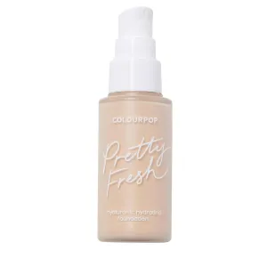 ColourPop Pretty Fresh Liquid Foundation - Hydrating Foundation with Medium, Buildable Coverage & a Natural Finish - Enriched with Hyaluronic Acid & Coconut Water - Fair 25W (1 oz)