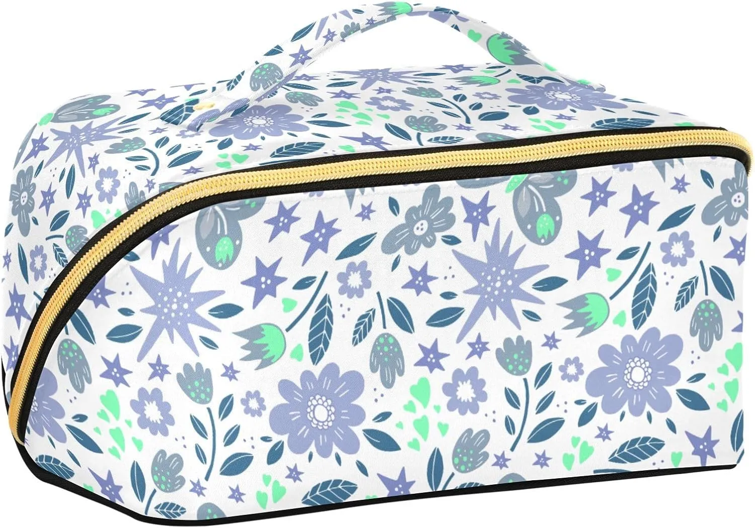 Cosmetic Bag Rhombus Makeup Pouch Portable Makeup Bag for Travel Essentials