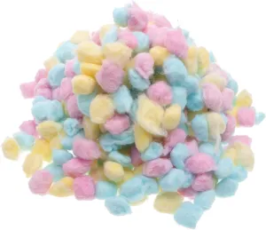 Cotton Balls for Face Cleansing Makeup Removal Soft Gentle 500g Pack Baby Cotton Balls 3 Colors