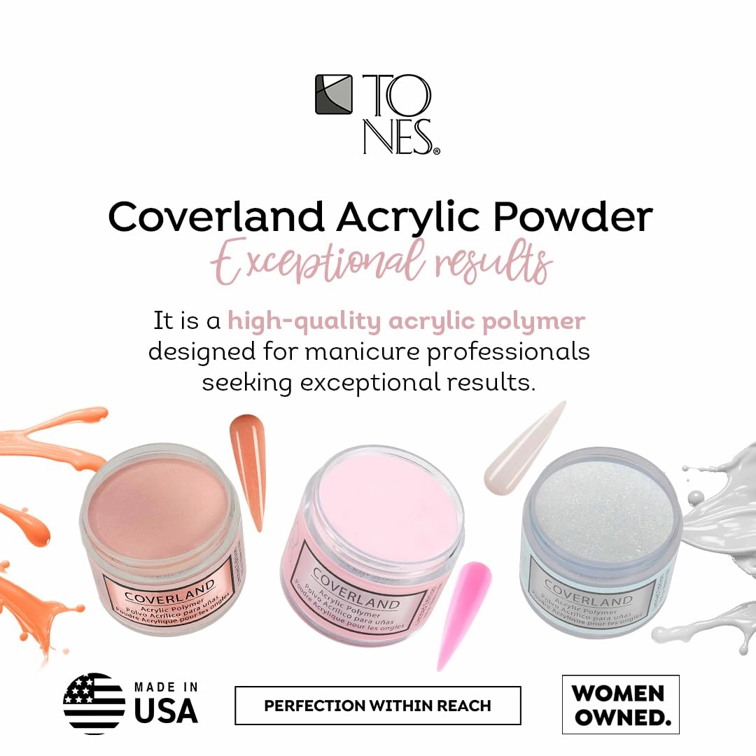 Coverland Acrylic Powder 3.5oz "Amore Mio" - Limited Edition