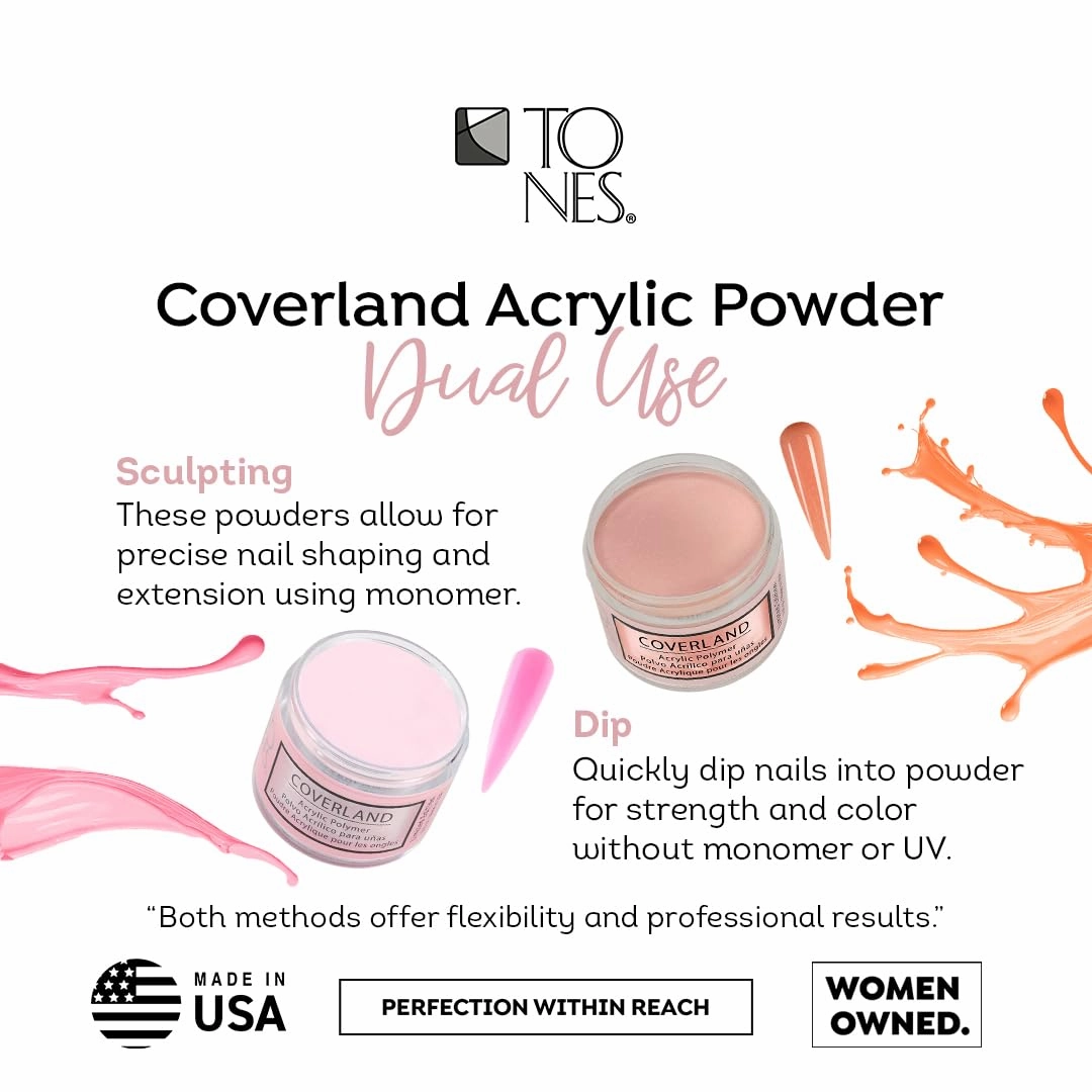 Coverland Acrylic Powder 3.5oz "Mauve" - Limited Edition