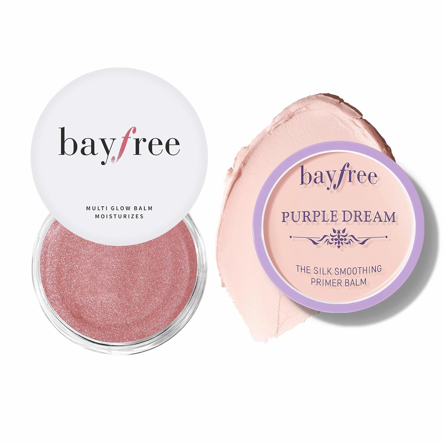 Cream Blush for Cheeks, Face Makeup, Radiant Finish, Hydrating, Blendable Color & Silk Smoothing Primer Balm for Smooth & Flawless Skin, Long Lasting, Soft Texture, Matte Finish