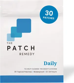 Daily Glutathione & NAC Patch - 30 Topical Patches with Glutathione Plus | Antioxidants and N-Acetyl-Cysteine, Waterproof Transdermal Cleanse Patch for Adults & Kids
