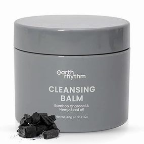 Deep Pore Charcoal Cleansing Balm, Makeup Remover for All Skin Types, 40g