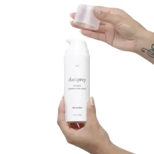Dermaclara Claraprep - Collagen Face Wash for Women & Men, Gentle Foaming Cleanser for Dry, Acne Prone & Oily Skin Types, Remove Oil & Cleanse, Makeup Remover, Anti Aging Face Wash - 150 ml (1 Count)