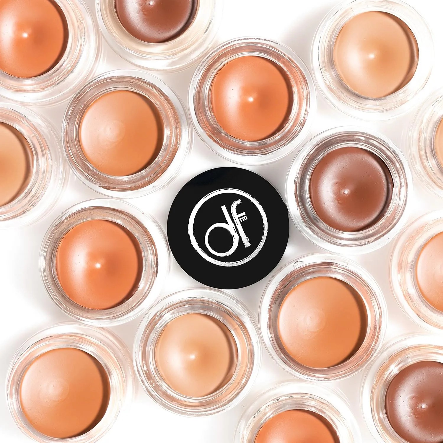 Dermaflage Waterproof Concealer Cream (Medium Cool) - Concealer Full Coverage, Matte Finish for Face & Body - Hides Dark Circles, Tattoos & Acne - Long Lasting Formula Used by Hollywood Makeup Artists