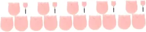 DOITOOL 15pcs Travel Makeup Brush Portable Makeup Brush Holders for and Cleaning Practical Organizers Essential Accessories