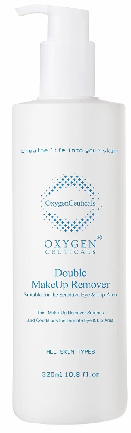 Double Makeup Remover 320ml/10.8 fl.oz, Cleansing Oil for Face, Eyes, and Lips, Non-Comedogenic