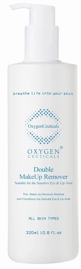 Double Makeup Remover 320ml/10.8 fl.oz, Cleansing Oil for Face, Eyes, and Lips, Non-Comedogenic