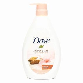 Dove Body Wash With Pump 27.05oz (800ML) (Almond & Hibiscus)