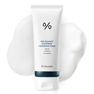 Dr.Ceuracle Pro Balance Soothing Cleansing Foam - Moisture Rich Gel to Foam Daily Cleanser with Refreshing and Hydrating Finish (150 ml / 5.07 fl. oz.)