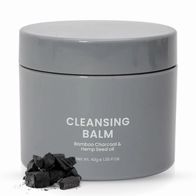 Ear.th Rhy.thm Deep Pore Charcoal Cleansing Balm, Makeup Remover for All Skin Types, 40g