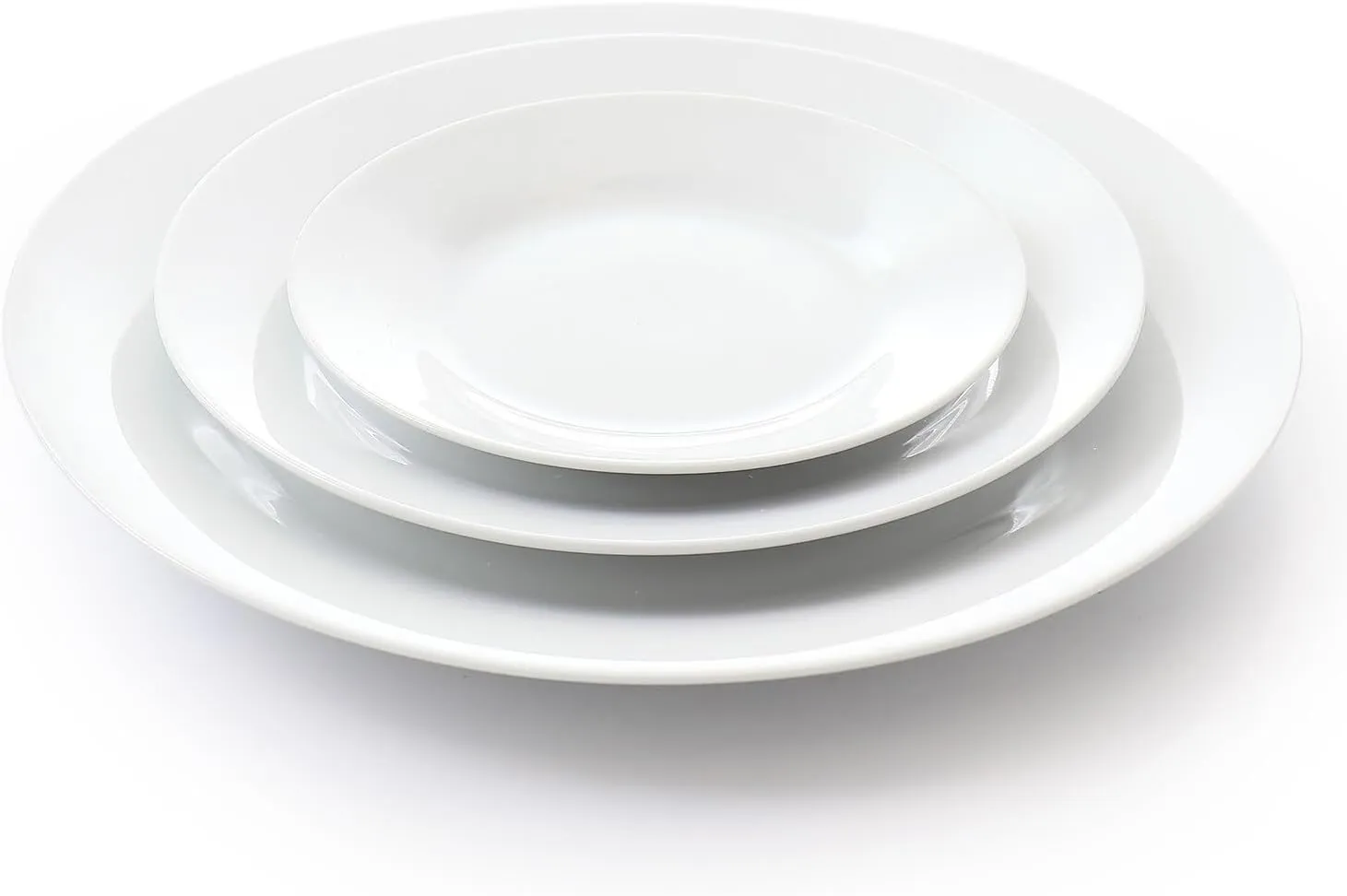 Elama Ceramic Stoneware Condiment Appetizer Set, 4 Piece, 3 Tier Porcelain and Metal 1