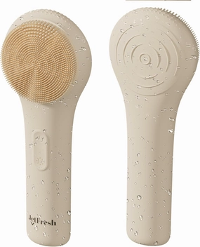 Electric Face Scrubber Facial Cleansing Brush 5 Modes, Soft Bristles, Waterproof and Rechargeable Silicone Face Brush for Deep Cleansing, Exfoliating, Massaging for Men and Women