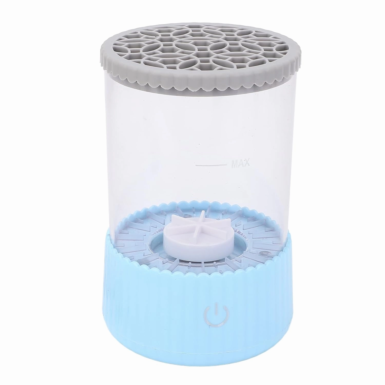 Electric Makeup Brush Cleaner and Dryer, USB Plug in Automatic Makeup Brush Cleaner Cup for Multiple Brushes Cleaning, Fast and Gentle Makeup Brush Cleaning (Blue)