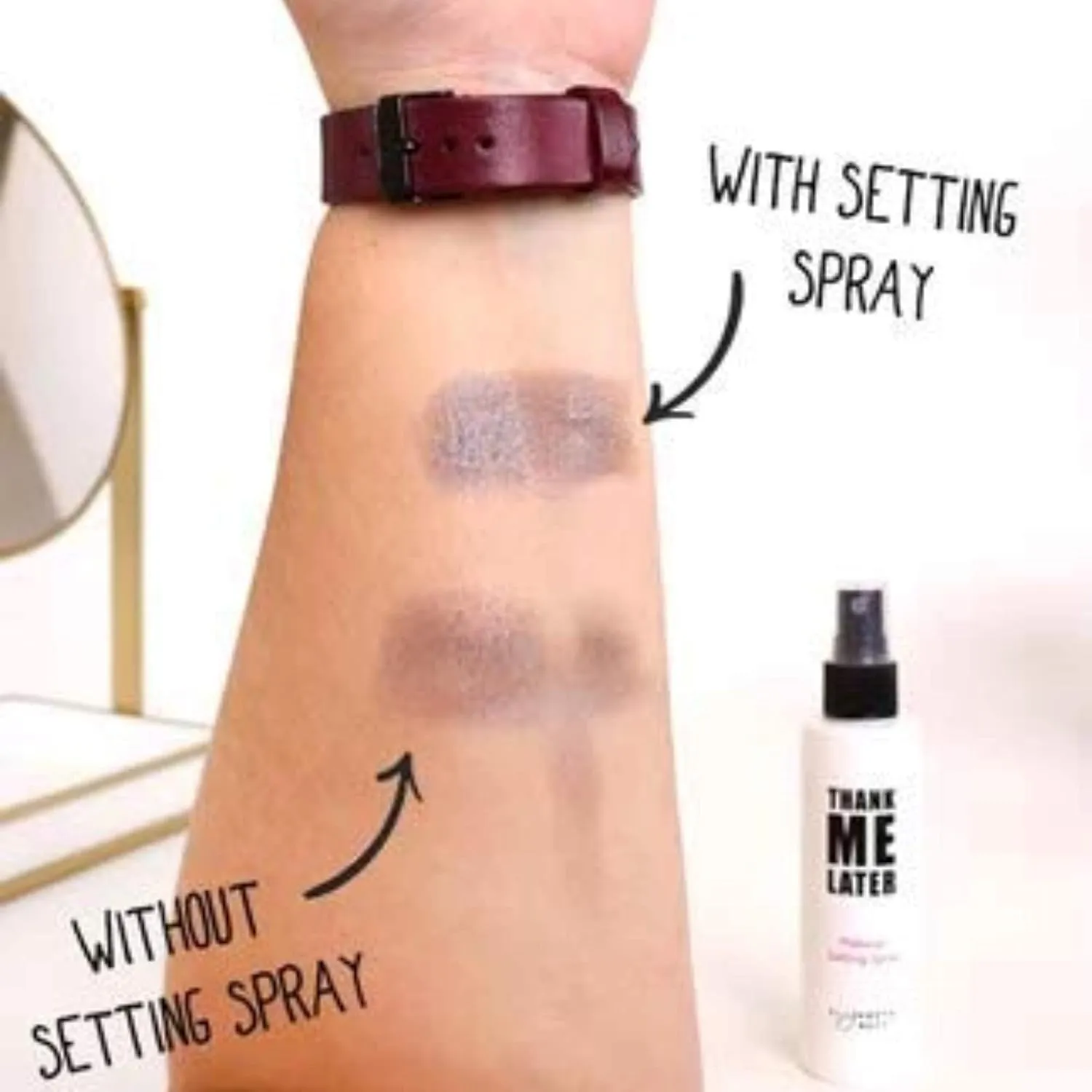 Elizabeth Mott Thank Me Later Primer & Setting Spray Duo – Oil-Control Face Primer for Smooth, Matte Finish & Hydrating Setting Spray with Niacinamide for Dewy, Long-Lasting Makeup – 30g   95ml