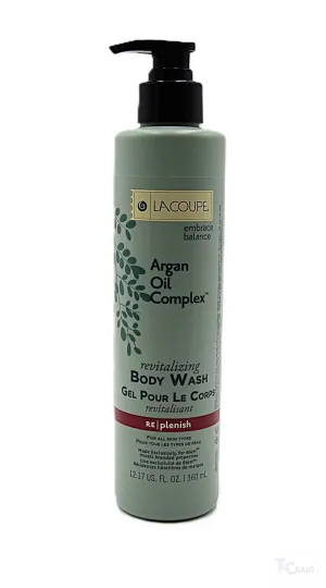 Embrace Balance Argon Oil Complex Revitalizing Body Wash Pump