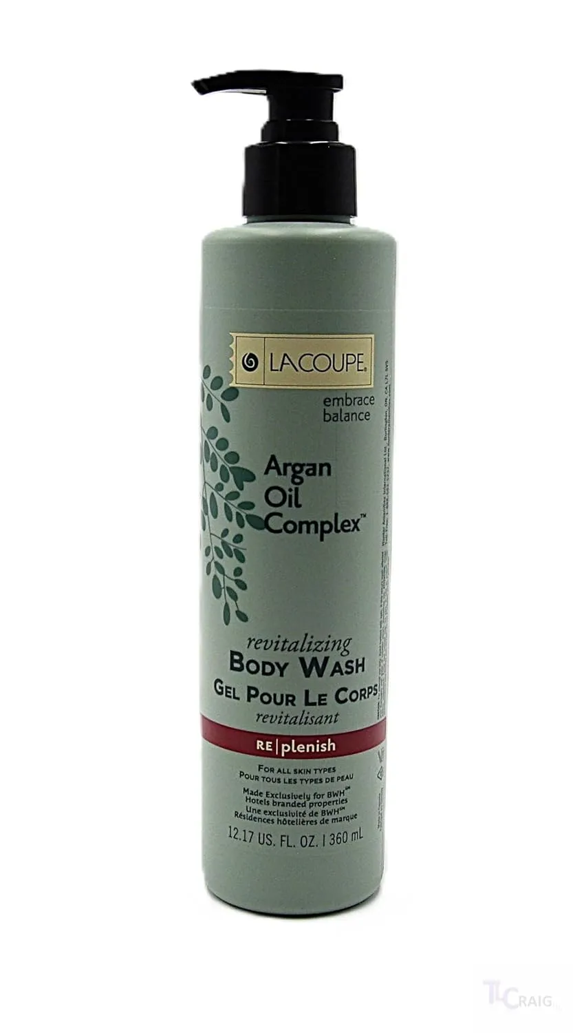 Embrace Balance Argon Oil Complex Revitalizing Body Wash Pump