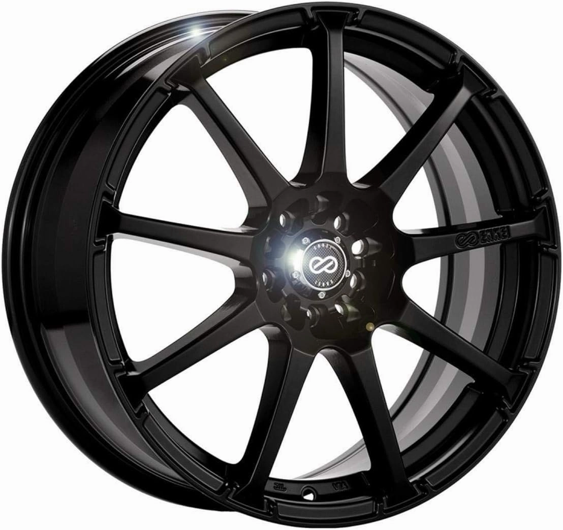 Enkei 17x7 EDR9 (Matte Black) Wheels/Rims 5x100/114.3 (441-770-0245BK)