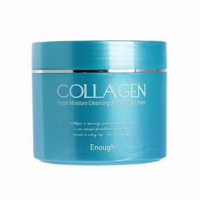 Enough Collagen Hydro Moisture Cleansing & Massage Cream, Face and Body Essentials Moisturizer for Massage Therapy, Korean Skin Care Makeup Remover for Women, 10.58 oz