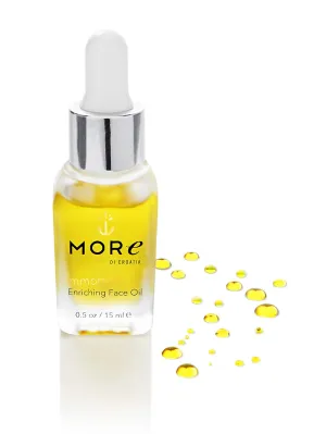 Enriching Face Oil with Immortelle, Best Pure Anti-Aging blend of 9 Essential Oils with Argan, Macadamia, Evening Primrose & Natural Retinol for Healthy, Luminous Skin. Dubrovnik Gold (.5 oz/15 ml)