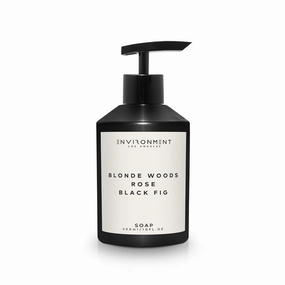 ENVIRONMENT Inspired by 5-Star Hotels EDT Hand Soap, 300ml Luxury Liquid Hand Soap (Blonde Woods | Rose | Black Fig) Home Essentials, Kitchen & Bathroom Hand Soap, Hand Wash, Vegan & Cruelty-Free