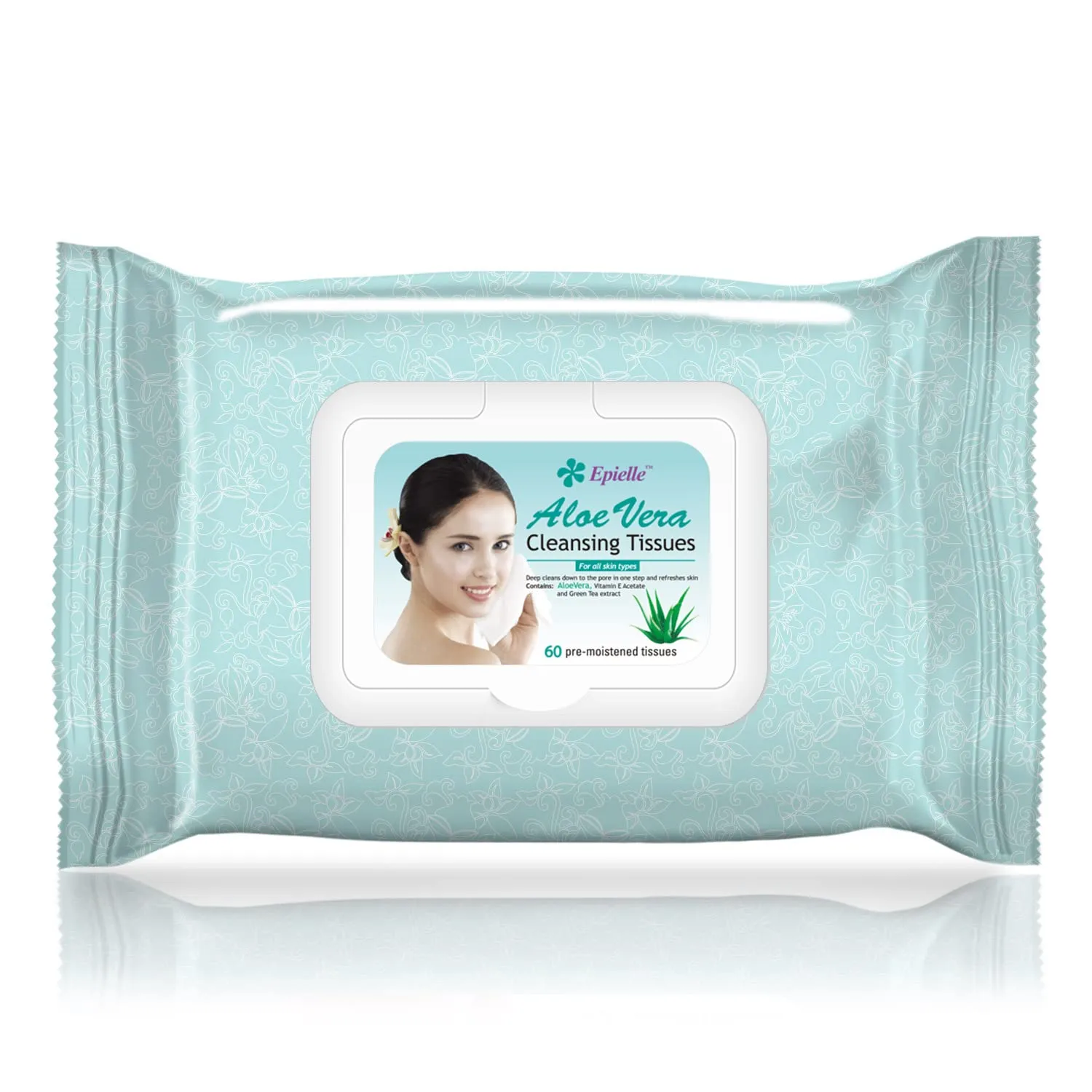 Epielle OG Makeup Remover Cleansing Wipes | Gentle for All Skin Types | Daily Facial Towelettes | Ideal Beauty Gift, Spa Day Set | 4-Pack | Korean Skincare