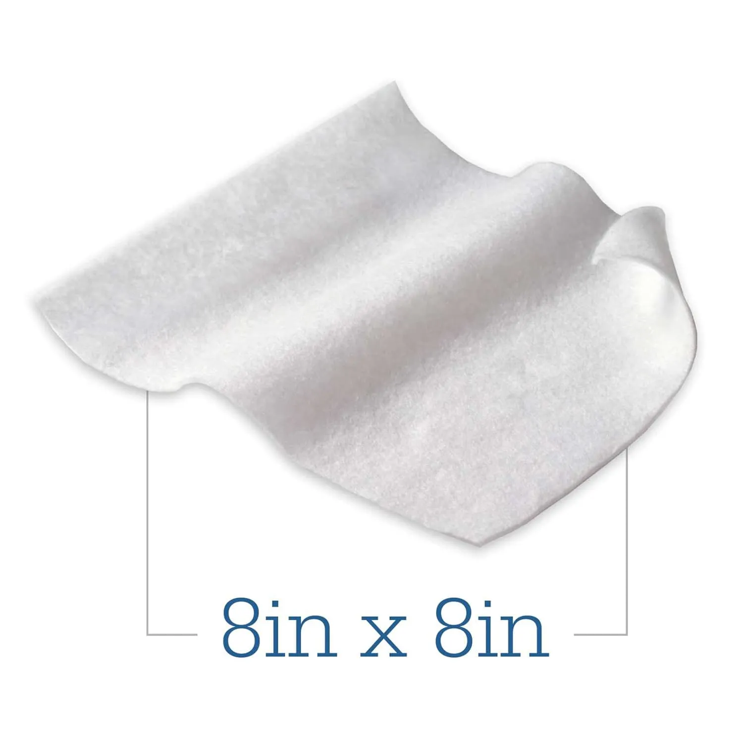 Essential Bath Cleansing Washcloths - 30 Package, 240 Cloths - Fragrance Free no Rinse Bathing Wipes, Ultra-Soft and Thick Medium Weight Cloth