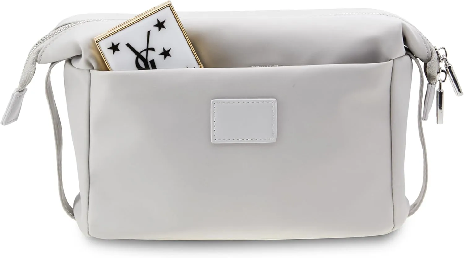 ETOILE - Jet Setter Travel Case Grey Soft Flexible and Foldable Makeup Cosmetic Travel Bag