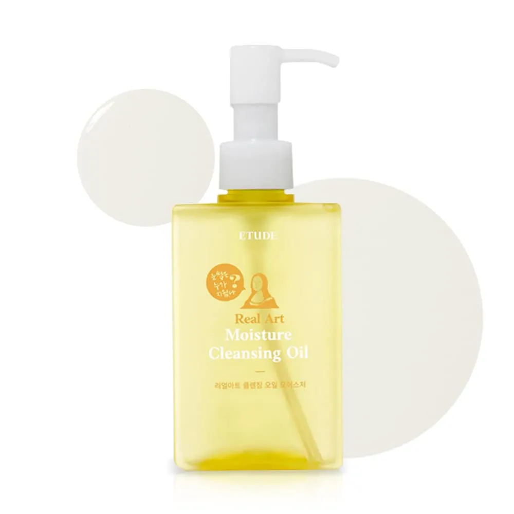 Etude House Real Art Cleansing Oil Moisture Advanced 185 milliliters